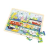 Kép 2/2 - Fa puzzle Viga Transport