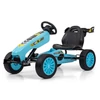 Kép 1/9 - Go-kart Milly Mally Rocket pedálos gyerek gokart türkiz