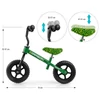 Kép 5/5 - Gyerek futóbicikli Milly Mally Dragon green