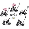 Kép 13/14 - Gyerek háromkerekű bicikli Milly Mally Movi black-pink