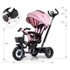 Kép 14/14 - Gyerek háromkerekű bicikli Milly Mally Movi black-pink