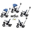 Kép 14/15 - Gyerek háromkerekű bicikli Milly Mally Movi denim
