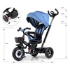 Kép 15/15 - Gyerek háromkerekű bicikli Milly Mally Movi denim