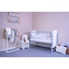 Kép 1/2 - Gyerek kiságy New Baby ELSA standard fehér-szürke