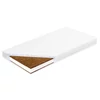 Kép 1/2 - Gyerek matrac New Baby STANDARD 120x60x8 cm kókusz-habszivacs-kókusz fehér
