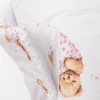 Kép 3/3 - Gyerek pólya New Baby Sweet teddy bear 80x80 cm pink