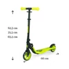 Kép 2/9 - Gyerek roller Milly Mally Scooter Smart zöld