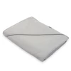 Kép 4/4 - Gyermek frottír törölköző és kapucnival New Baby BASIC 100x100 szürke