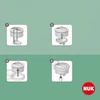 Kép 6/6 - Gyermek itatópohár NUK Mini-Me Flip Peppa Pig 450 ml 12+ m