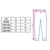 Kép 2/2 - Gyermek melegítőnadrág leggings New Baby Kindergarten pink