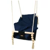 Kép 2/7 - Gyermekhinta biztonsági övvel black navy