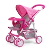Kép 1/9 - Játék sport babakocsi babáknak Milly Mally Kate Prestige Pink