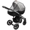 Kép 1/2 - Luxus szúnyogháló cipzáras kocsira New Baby fekete