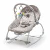 Kép 1/6 - Multifunkcionális baba hinta pihenőszék Baby Mix csillagok szürke