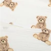 Kép 2/2 - Muszelin Baba párna- ék alakú New Baby STANDARD fehér 30x37 cm bear