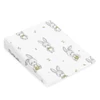 Kép 1/2 - Muszlin Baba párna huzat - ék alakú New Baby STANDARD fehér 30x37 cm bunny