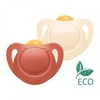 Kép 1/5 - NUK For Nature latex cumi 0–6 h 2 db box piros