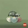 Kép 4/6 - NUK For Nature latex cumi 0–6 h 2 db box zöld