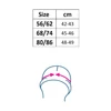 Kép 3/3 - Nyári muszlin baba sapka napellenzővel New Baby fehér
