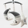 Kép 2/5 - Snuggle NewBaby baba pihenőszék szürke