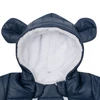 Kép 2/5 - Téli kezeslábas kapucnival és fülekkel New Baby Pumi blue