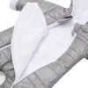 Kép 5/5 - Téli kezeslábas kapucnival és fülekkel New Baby Pumi grey