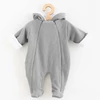 Kép 1/3 - Téli kezeslábas kapucnival New Baby Frosty grey