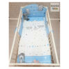 Kép 1/2 - Pihetex Gyermek ágynemű szett Pizsiparti, kék 90 * 140 cm (3 db/sz)