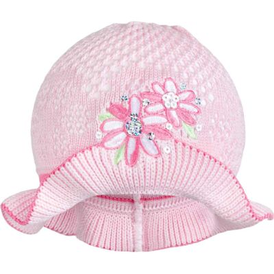 Kötött kalap New Baby rózsaszín - rózsaszín