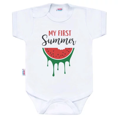 Body nyomtatással New Baby My first Summer