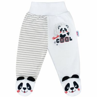 Baba lábfejes nadrág New Baby Panda, több méretben