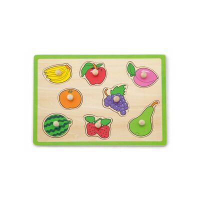 Gyermek fa puzzle Viga Gyümölcs