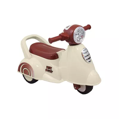 Gyerek zenélős jármű motor Baby Mix Scooter fehér