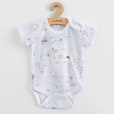 Baba rövid ujjú body New Baby For Babies ocean