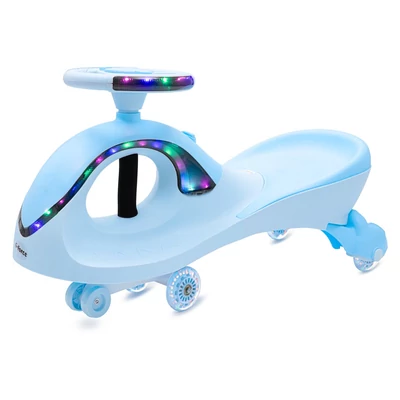 Gravitációs gyerekjármű LED-del Baby Mix G-Force kék (ÉRTÉKCSÖKKENTETT)