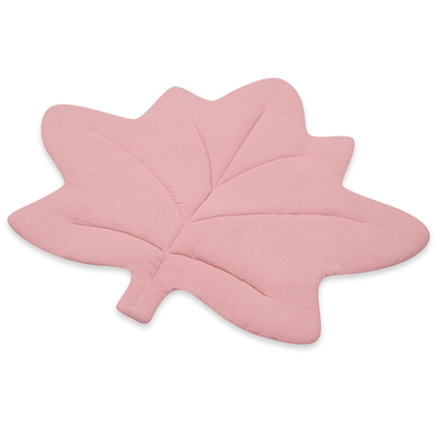Gyermek muszlin alátét New Baby Maple Leaf pink