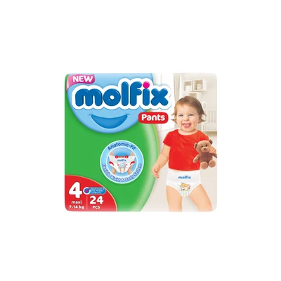 Molfix bugyipelenka Pants (4-es) 9 - 14 kg (24 db/cs)