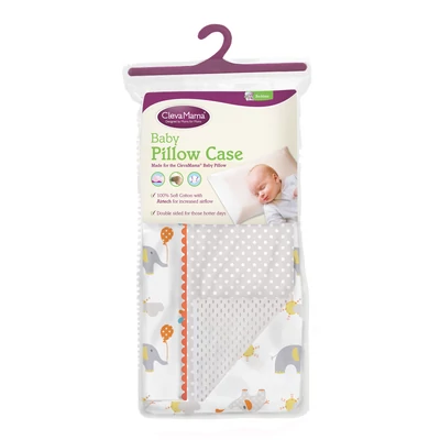 Babapárna huzat szürke elefántos