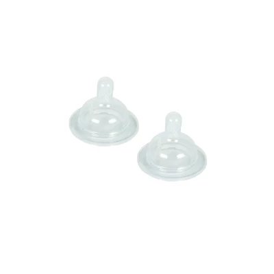 Hopp Etetőcumi "L" szilikon széles szájú (méret: ) 0+ hó (2 db/cs)