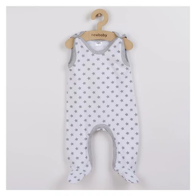 Baba rugdalózó New Baby Classic II szürke csillagokkal