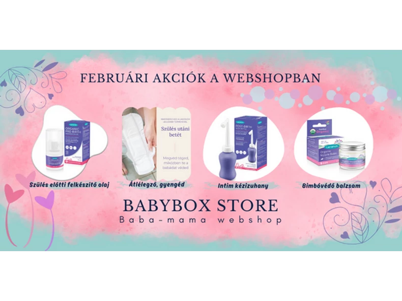 Februári akciók a BabyBox Store webáruházban