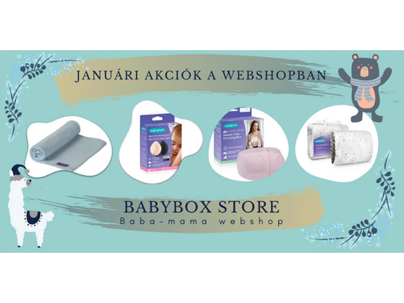 Januári akciók a BabyBox Store webáruházban