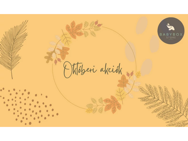 Októberi akciók a BabyBox Store webáruházban