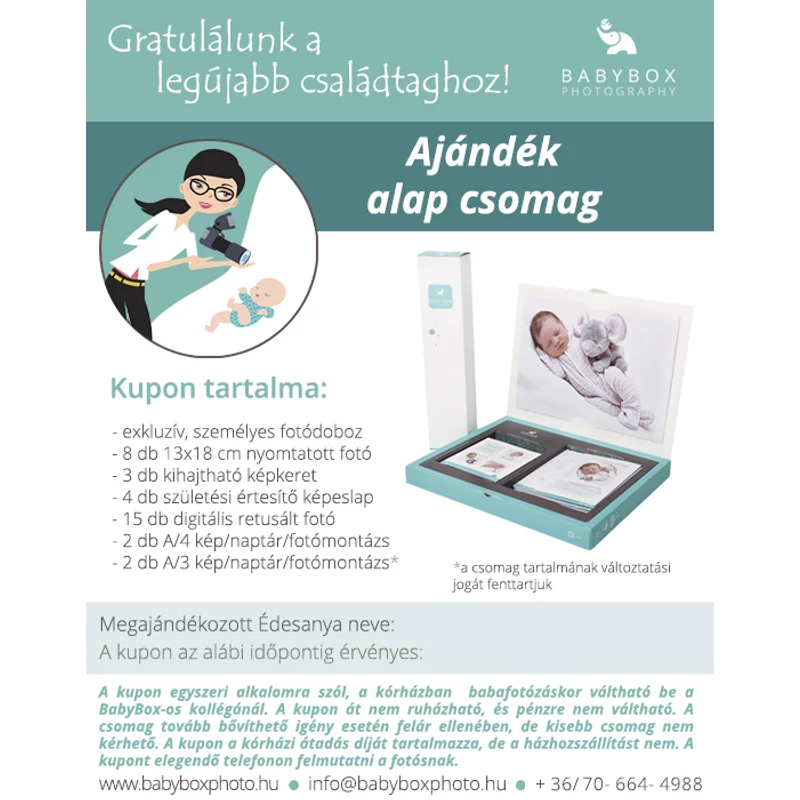 BabyBox ALAPCSOMAG ajándékutalvány