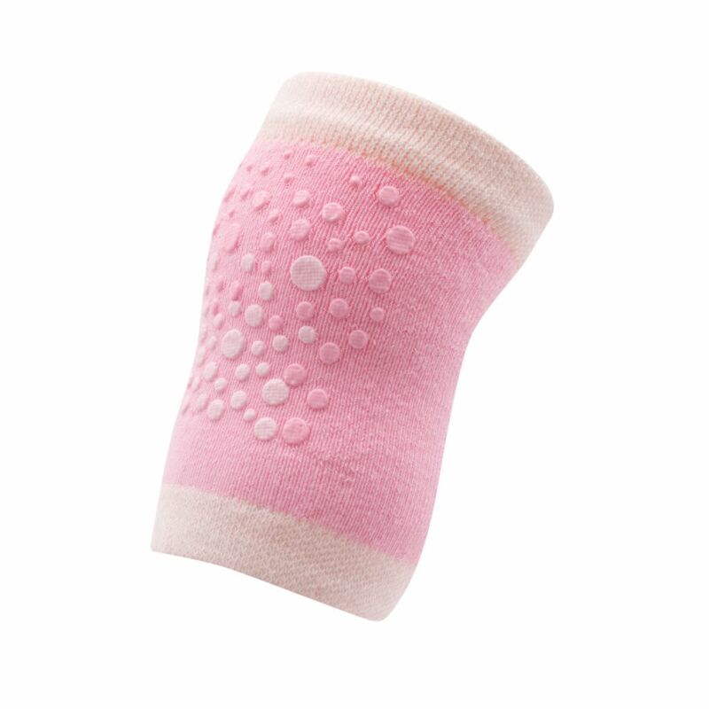 Gyermek térdvédő New Baby csúszásgátlóval rózsaszín