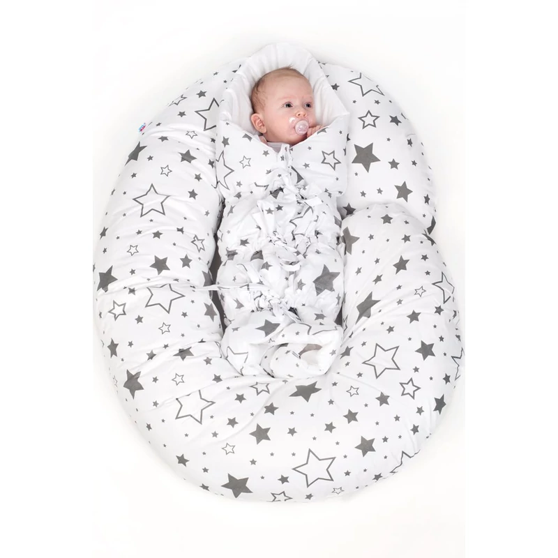 Univerzális szoptatós párna C alakú New Baby Bari bézs