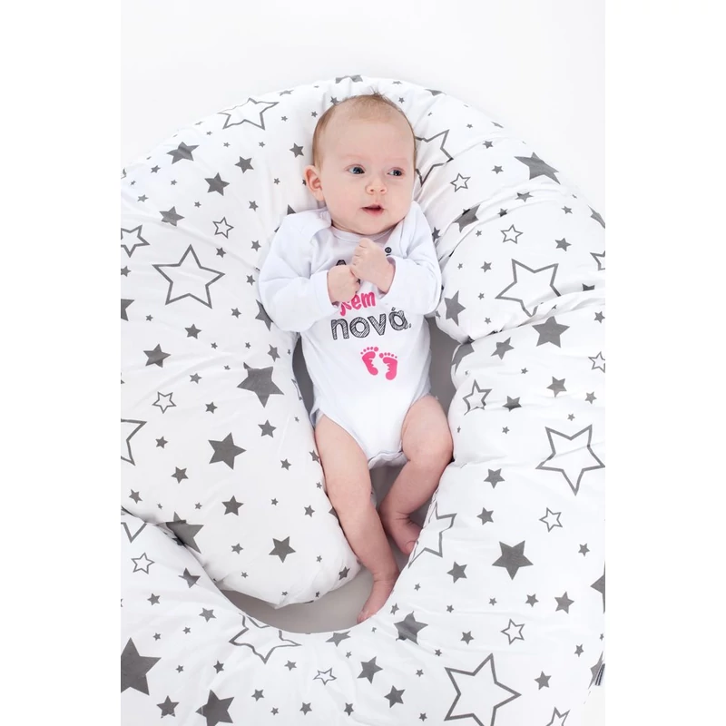Univerzális szoptatós párna C alakú New Baby Bari bézs