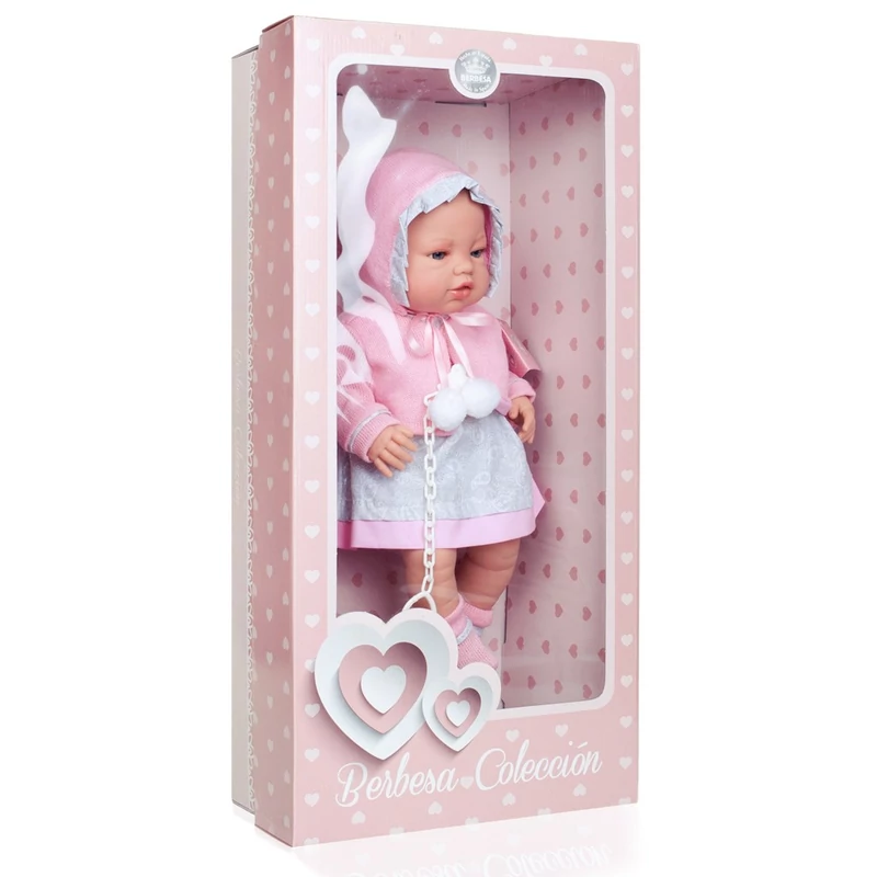 Luxus spanyol baba-kisbaba Berbesa Amanda 43cm