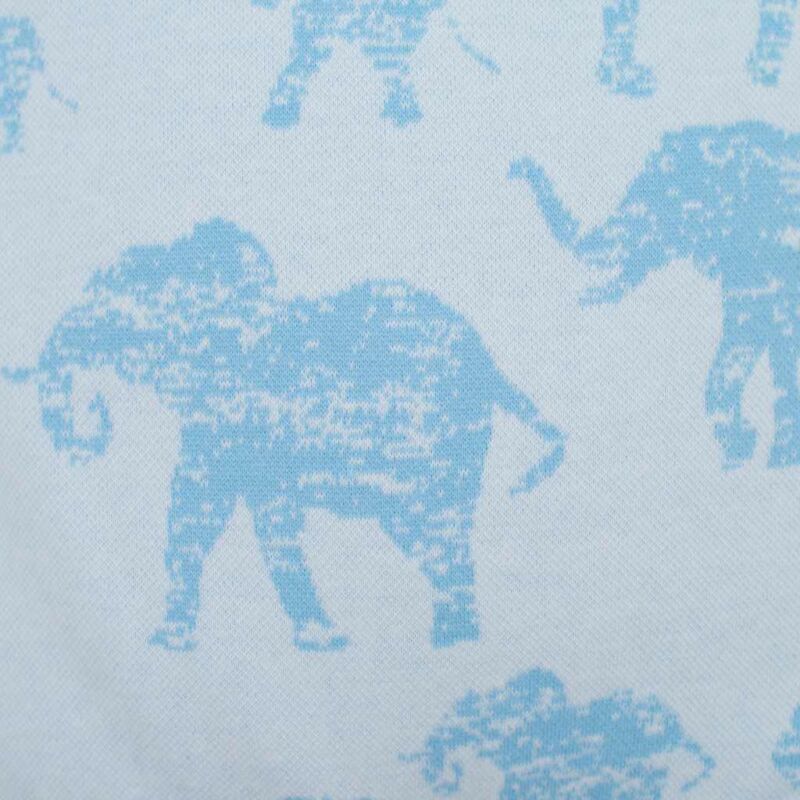 Baba kabátka Baby Service Elefánt kék