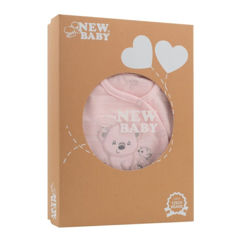 Baba együttes New Baby Sweet Bear rózsaszín